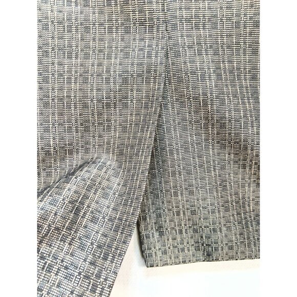 Jones Studio Women's Tweed Pencil Skirt Flat Front Size 24W Tan Back Slit Zip - Picture 9 of 11